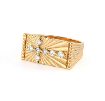 Guardian Angel Double Sided Cross Flip Ring