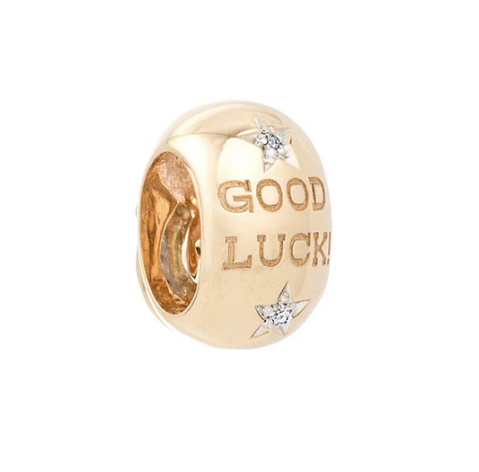 Baguette Horseshoe Lucky Big Bead