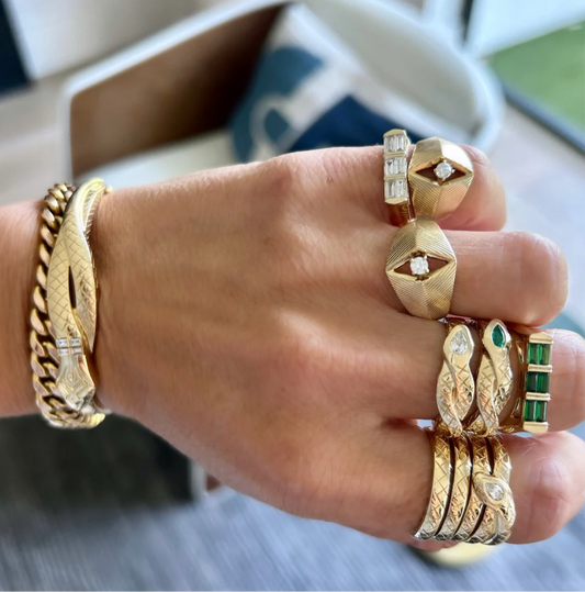 Sophia Serpent Ring
