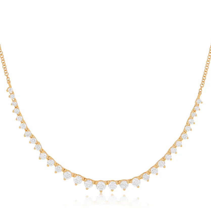 Graduated Diamond Necklace