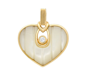 Love Pendant in Mother of Pearl