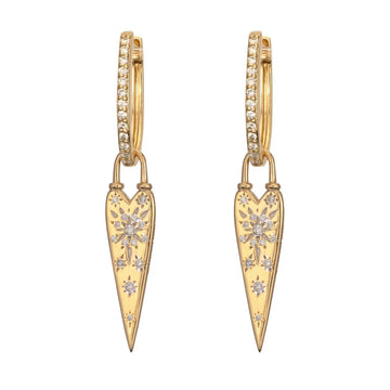 Love Explosion Heart Ear Charm