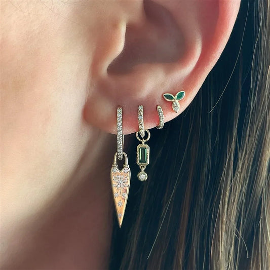 Love Explosion Heart Ear Charm