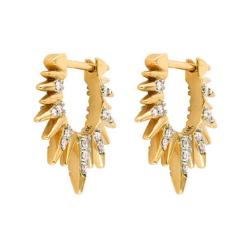 Small Love Explosion Diamond Earrings