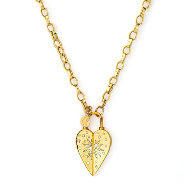 Love Explosion Heart Necklace Pendant