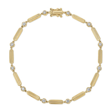 14k Diamond Zoe Eternity Bracelet