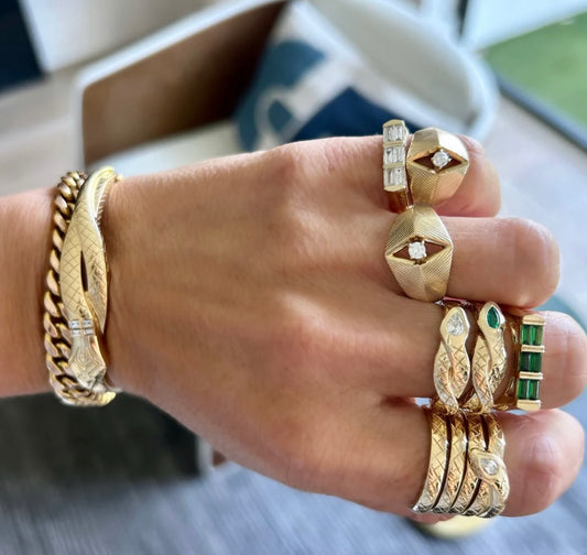 Sophia Serpent Bangle