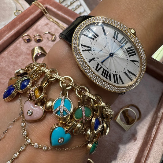 Mini Love Pendant in Chrysoprase