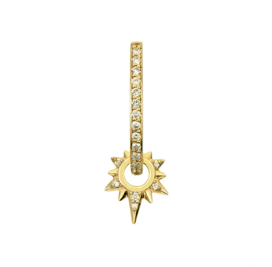 Tiny Love Explosion Starburst Ear Charm