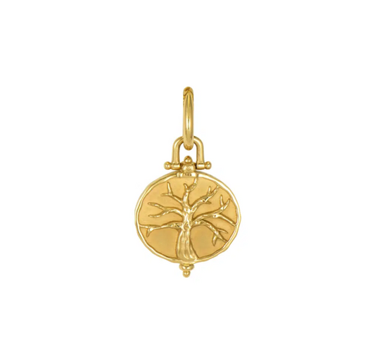 Engraved Tree of Life Pendant
