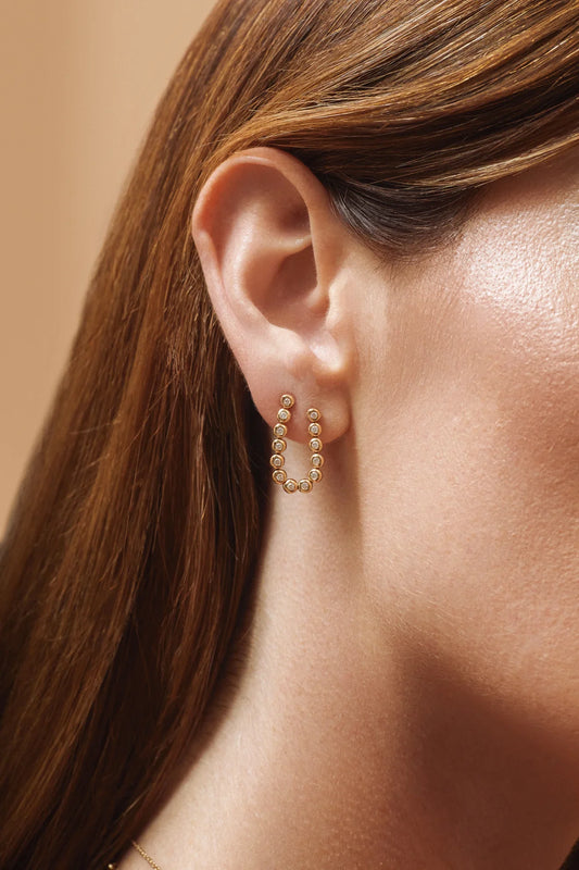 Diamond Pillow Double Stud