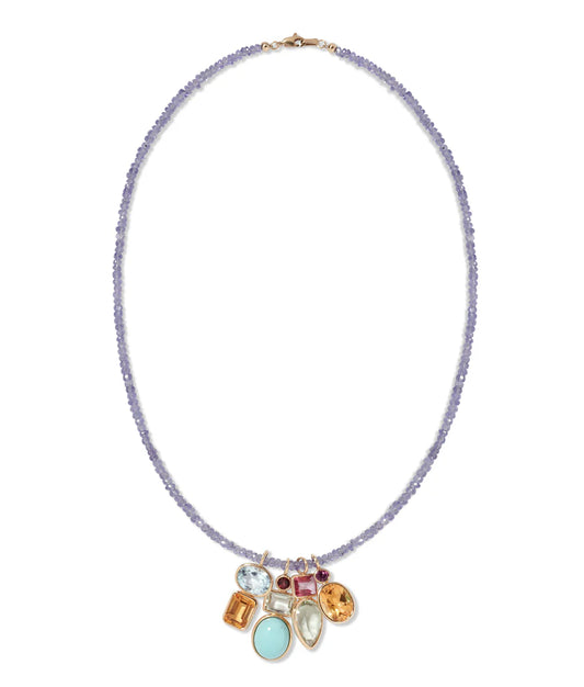 Oval, Garnet, etc Charm