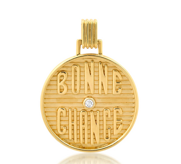 Grandsize Bonne Chance Pendant