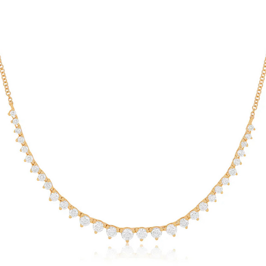 Graduated Diamond Necklace