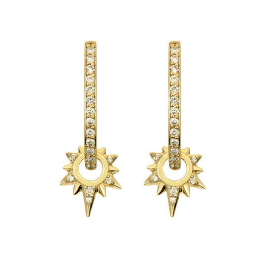 Tiny Love Explosion Starburst Ear Charm