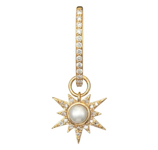 Tiny Love Explosion Pearl Charm