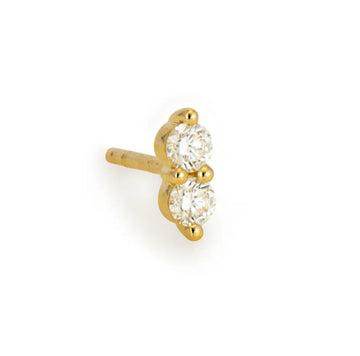 Double Diamond Stud