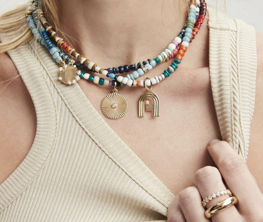 Diamond Rays Hinged Pendant