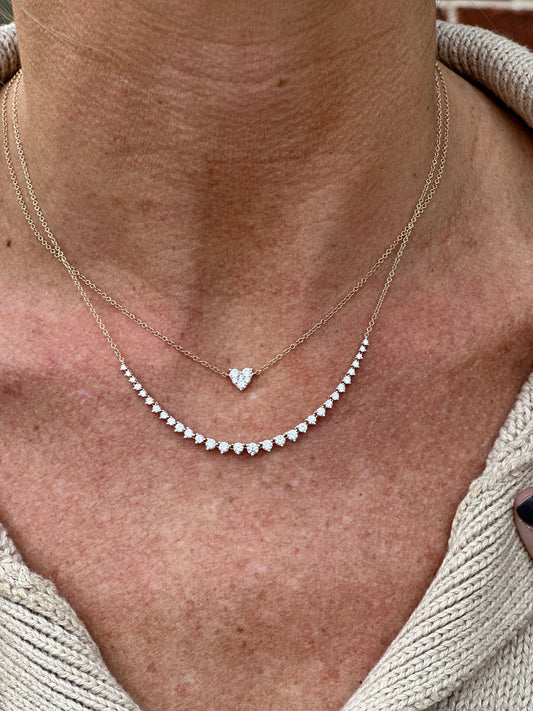 Graduated Diamond Necklace