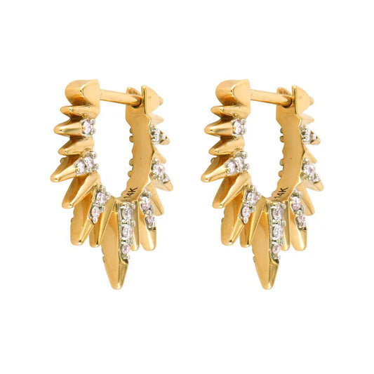 Small Love Explosion Diamond Earrings