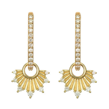 Delicate Ruffled Fan Ear Charm