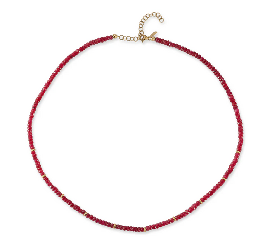 Birthstone Beaded Necklace
