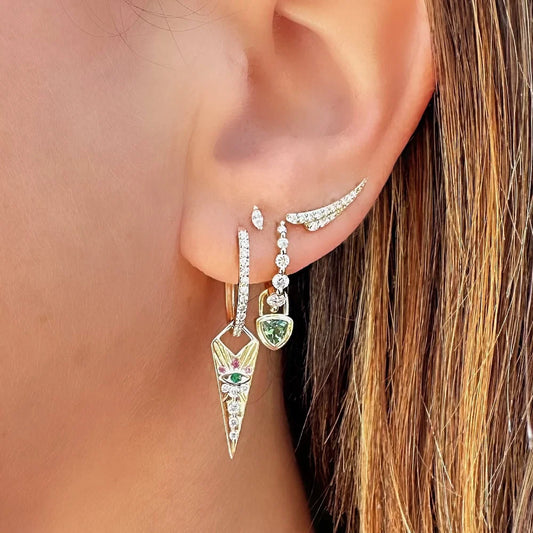 Long Pave Ear Crawler